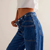 Candace High-Waist Wide-Leg Denims