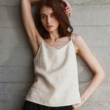 Women’s Linen V-Neck Camisole Top
