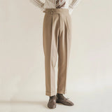 Tailored pleated trousers
