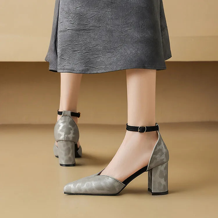 Nairobi Zebra Print Heel — Heels
