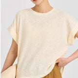 The Rolled Cuff Oversized Tee