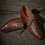 Alina Vintage Lace Oxfords