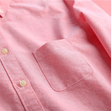 Pastel Oxford Elegant Blouses