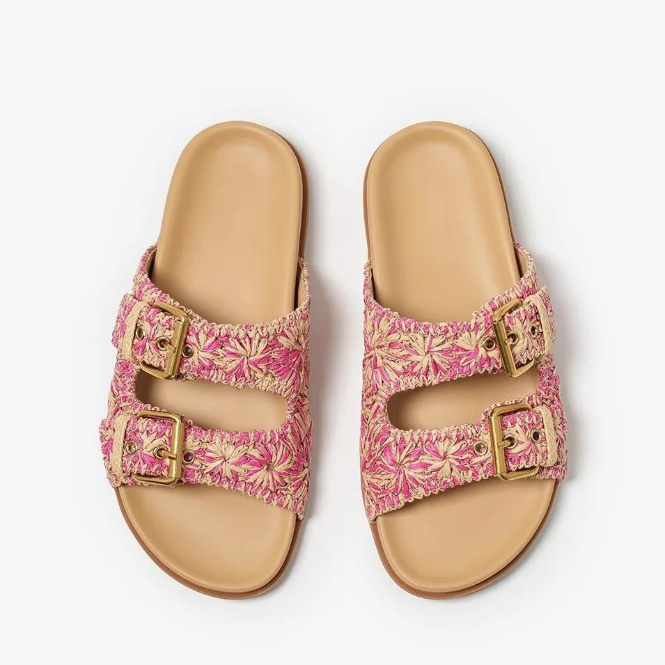 The Positano Buckle Sandal
