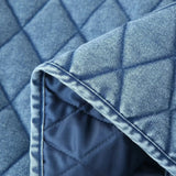 Maud Quilted Denim Jacket