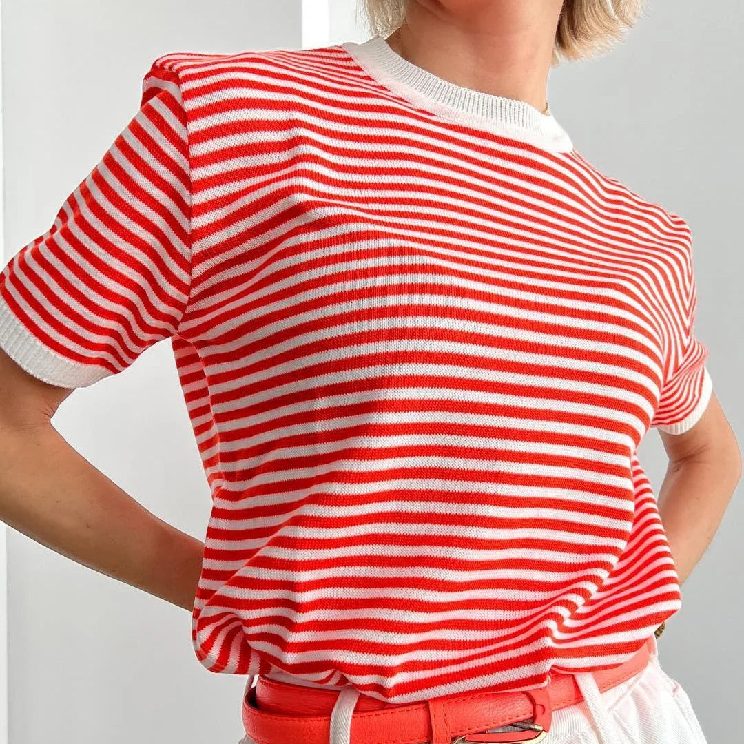 Striped Spring Top