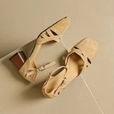 The Arden Suede Heel