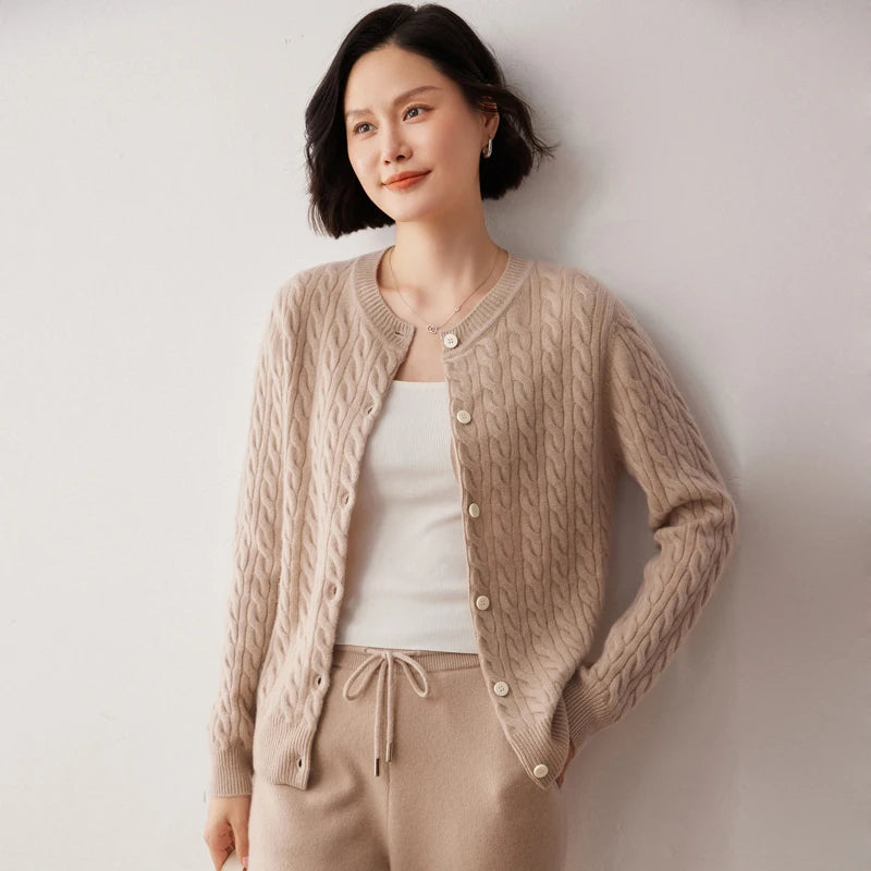 Homebodies Casual Cashmere Cardigan