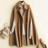 Marisol Wool Cape Coat