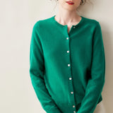 Ashford Cashmere Crew Cardigan