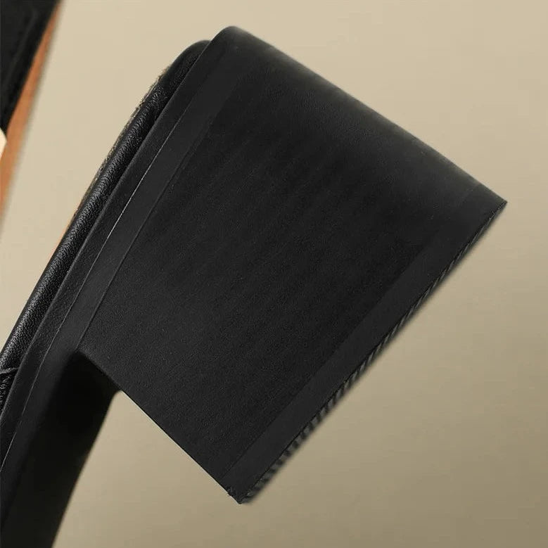 Sassari Leather Heeled Sandals