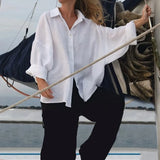 Capri Cotton Relaxed Shirt
