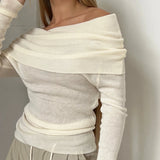 Orvieto Off-Shoulder Knit Top
