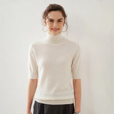 Celine Cashmere Turtleneck Tee