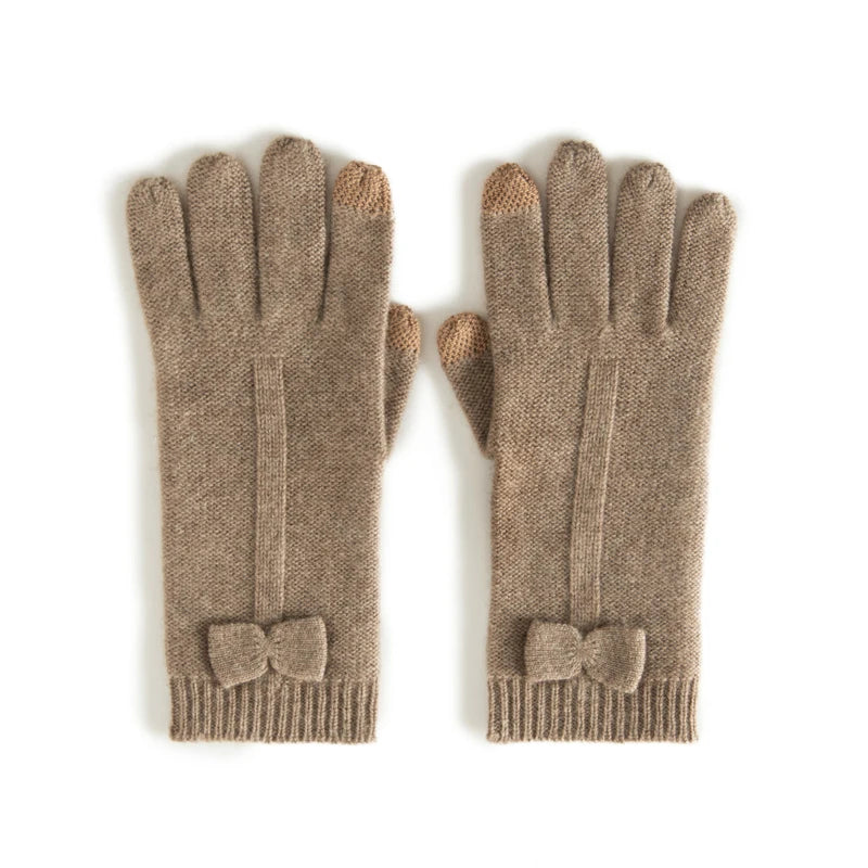 Noelle Cashmere Knit Gloves