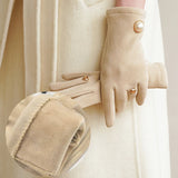 Noir Pearl Touch Gloves