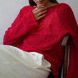 Liora Relaxed Crewneck Sweater