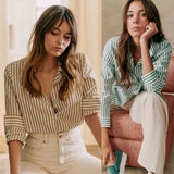 The Classic Stripe Linen Shirt
