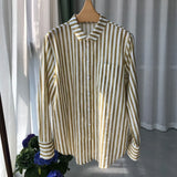 The Classic Stripe Linen Shirt