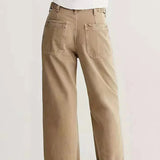 Candace High-Waist Wide-Leg Denims