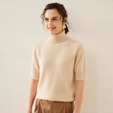 Celine Cashmere Turtleneck Tee
