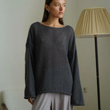 Liora Relaxed Crewneck Sweater