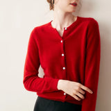 Ashford Cashmere Crew Cardigan