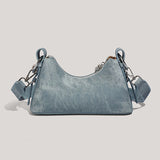 Céleste Denim Chain Bag