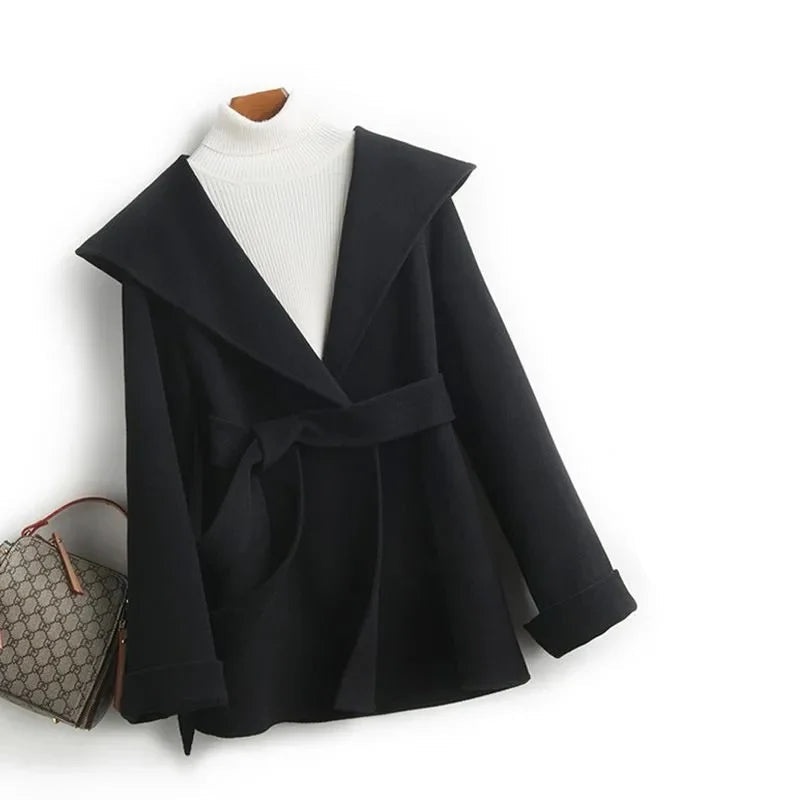 Maravine SoftCash Hooded Overcoat