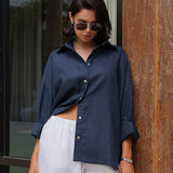 Capri Cotton Relaxed Shirt