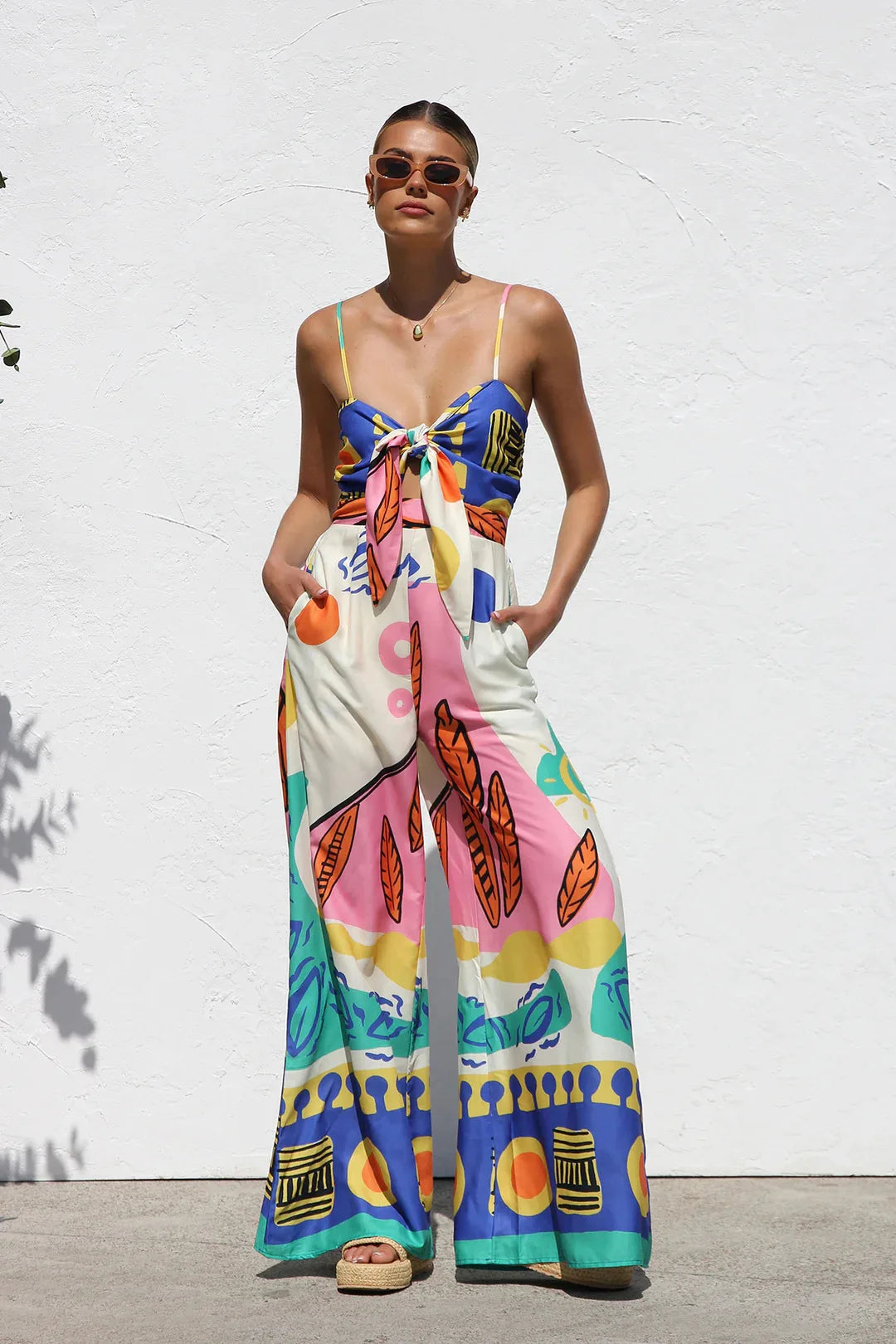 The Abstract Cocktail Party One-Piece