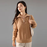 Anouk Quarter-Zip Sweater