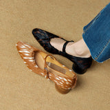 Malibu Spotted Block Heel
