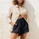 The Oversized Pocket Linen Shirt