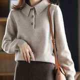 Madison Polo Wool Sweater