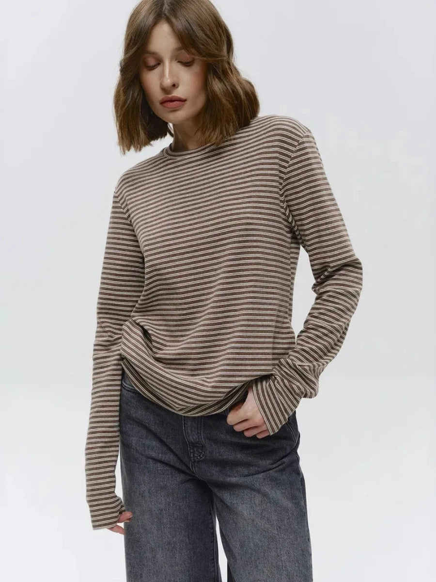 Linden Stripe Long Sleeve Top