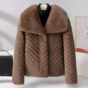 Liana Faux Mink Jacket