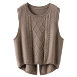 Mary Classic Wool Knit Vest