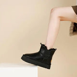 Women's Holmstead Leather Fur Boots