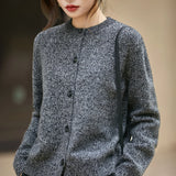 Chunky-Knit Alpaca-Blend cardigan