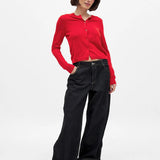 Camille Knit Button Cardigan