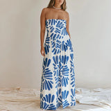 Joséphine Strapless Maxi Dress