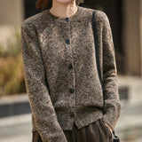 Chunky-Knit Alpaca-Blend cardigan