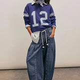 Marlowe Drawstring Denim Pants
