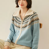 Strathan Cashmere Zip-Up