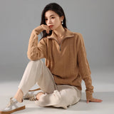Anouk Quarter-Zip Sweater