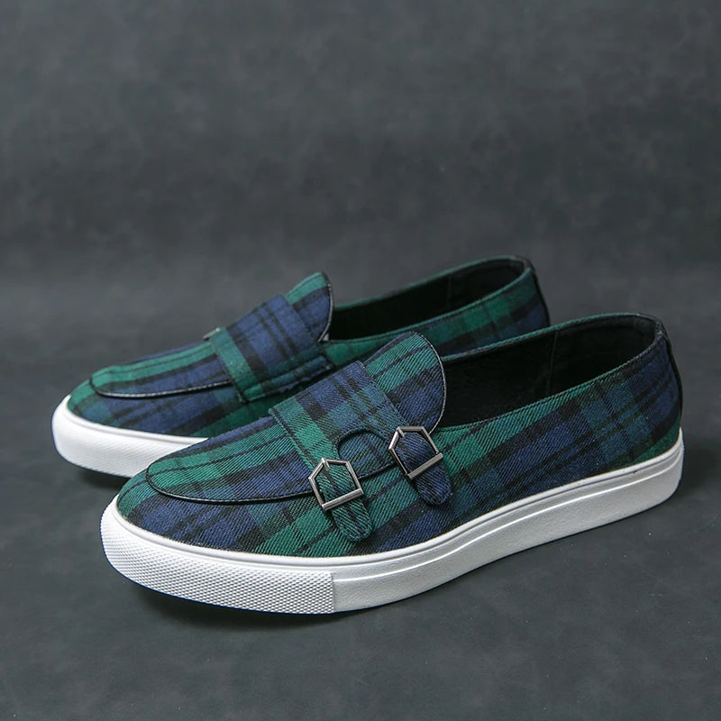 Edinburgh Plaid Moccasins