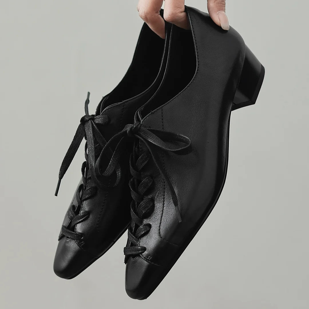 Alina Vintage Lace Oxfords