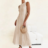 Mireya Women’s Sleeveless Knit Maxi