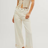 Candace High-Waist Wide-Leg Denims